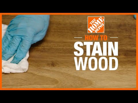 How to Stain Wood | The Home Depot