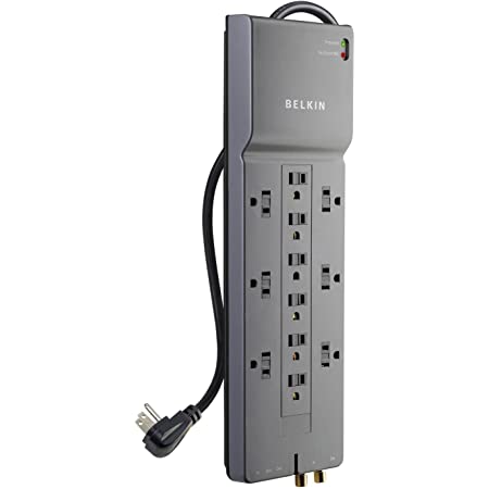 7-Outlet Power Strip Surge Protector