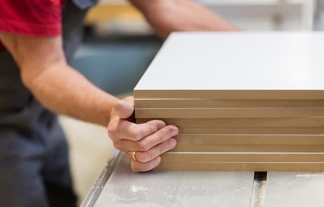 Plywood or High-density fiberboards